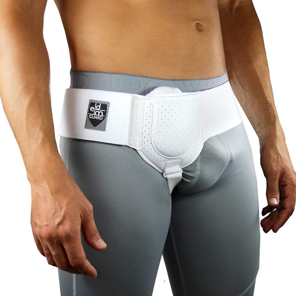Everyday‎ Medical Inguinal Hernia Support Belt L/XL White Adjustable Truss Guard